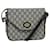 GUCCI GG Plus Supreme Shoulder Bag PVC Navy Auth bs13697 Navy blue  ref.1372121