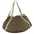 Sac cabas en toile GUCCI GG Beige 130736 Auth 73364  ref.1372162