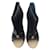 Chanel Heels Black Leather  ref.1372192