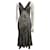 Diane Von Furstenberg DvF Vittoria silk dress Brown Black Beige  ref.1372195