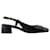 Sandálias Cap Toe - Tory Burch - Couro - Preta Preto  ref.1372284