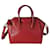 Bolsa Mini Antigona de pele de cabra vermelha Givenchy Vermelho Couro  ref.1372315