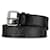 Cintura reversibile Louis Vuitton con monogramma nero Eclipse Tela  ref.1372343