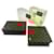 Autre Marque coordinated set of 2 vintage velvet boxes by Roberta di Camerino Red  ref.1372414