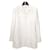 Costume Chanel avec jupe Soie Laine Blanc cassé  ref.1372423