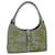 Bolsa de ombro GUCCI Jackie Nylon Verde 002 1068 Autenticação 73149  ref.1372459