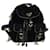 PRADA Quilted Backpack Velor Black Auth 73128A  ref.1372474
