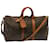 LOUIS VUITTON Monograma Keepall Bandouliere 45 Bolsa Boston M41418 Autenticação de LV 72042 Lona  ref.1372498