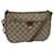 GUCCI GG Supreme Web Sherry Line Shoulder Bag PVC Beige 89 02 077 Auth 73369  ref.1372540