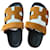 Aloha Hermès Hermes Chypre sandals Brown Suede  ref.1372559