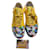 Lanvin Sneakers Gelb Leder  ref.1372598