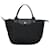 & Other Stories Longchamp Canvas Leather Le Pliage M Tote Bag in Good Condition Black Cloth  ref.1372622