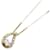 & Other Stories Other 18k Gold Diamond Pendant Necklace Metal Necklace in Excellent condition  ref.1372694