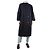 Les Prairies de Paris Navy button-up wool coat - Brand size 1 Navy blue
