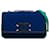 Chanel Blue Small Jersey CC Filigree Flap Cotton Cloth  ref.1372813