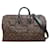 Louis Vuitton Brown Monogram Hexagone Keepall Bandouliere 45 Cloth Pony-style calfskin  ref.1372839