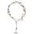 Hermès FARANDOLE necklace 160 cm Silvery Silver  ref.1372889