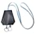 Hermès NEW HERMES LARGE LEATHER BELL KEY RING CHARM NECKLACE BAG JEWELRY Black  ref.1372904