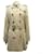 NOVO IMPERMEÁVEL BURBERRY TRENCH HERITAGE MI LONG THE KENSINGTON 42 L NOVO Bege Algodão  ref.1372919