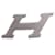 Hermès NEW HERMES H SPEED PR LINK BELT BUCKLE 32MM PVD MATTE SILVER BELT BUCKLE Silvery Steel  ref.1372930