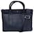 NEW MONTBLANC DOCUMENT HOLDER 118733 LEATHER BUSINESS BRIEFCASE BAG Navy blue  ref.1372949