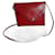 Christian Dior Handtaschen Rot Leder  ref.1372967