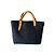 Borsa Tote MOMOTARO X ORIS Marrone chiaro Blu navy - vista 5
