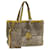 CHANEL Tote Bag Cotton Yellow CC Auth 72183  ref.1373041