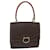 Céline CELINE Borsa a mano in tela macadam PVC Marrone Auth 73012  ref.1373105