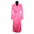 Claudie Pierlot pink dress Polyester  ref.1373119