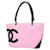 Chanel Cambon Pink Leder  ref.1373243