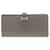 Hermès Béarn Grey Leather  ref.1373324