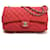 Classique Chanel Timeless Cuir Rouge  ref.1373331