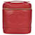 Chanel Vanity Rot Leder  ref.1373377
