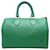 Louis Vuitton Speedy 25 Green Leather  ref.1373682