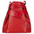 Louis Vuitton Sac d'epaule Cuir Rouge  ref.1373684