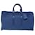 Louis Vuitton Keepall 50 Azul Couro  ref.1373767