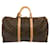 Louis Vuitton Keepall 50 Brown Cloth  ref.1373827
