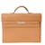 Hermès Kelly Depêche 38 Cuir Marron  ref.1373895