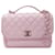 Chanel Pink Leather  ref.1373979