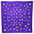 Hermès Carré 90 Purple Silk  ref.1374010