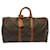 Louis Vuitton Keepall 50 Brown Cloth  ref.1374137