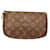 Louis Vuitton Pochette accessoires Brown Cloth  ref.1374145