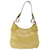 Sac à main Prada Cuir Jaune  ref.1374189