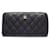 Timeless Chanel Matelassé Black Leather  ref.1374239