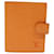 Louis Vuitton Agenda Cover Orange Leder  ref.1374255