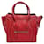 Céline Luggage Red Leather  ref.1374271