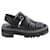 Proenza Schouler Zapatos sandalias de cuero. Negro  ref.1374378