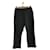BALENCIAGA  Trousers T.International XL Cotton Black  ref.1374402