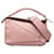 Pink Loewe Small Puzzle Satchel Leather  ref.1374426